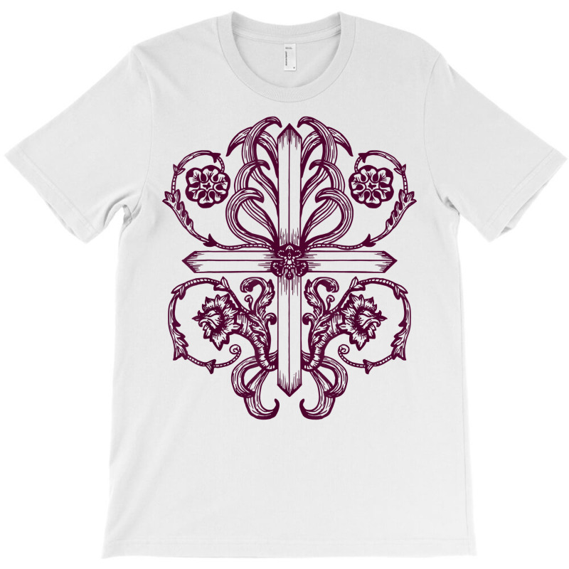 Renaissance Swords Cross Rosettes T Shirt T-shirt | Artistshot