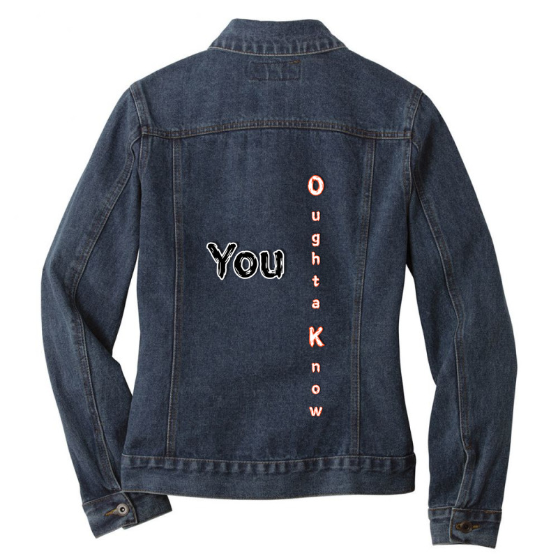 Hi Singer Ladies Denim Jacket by cm-arts | Artistshot