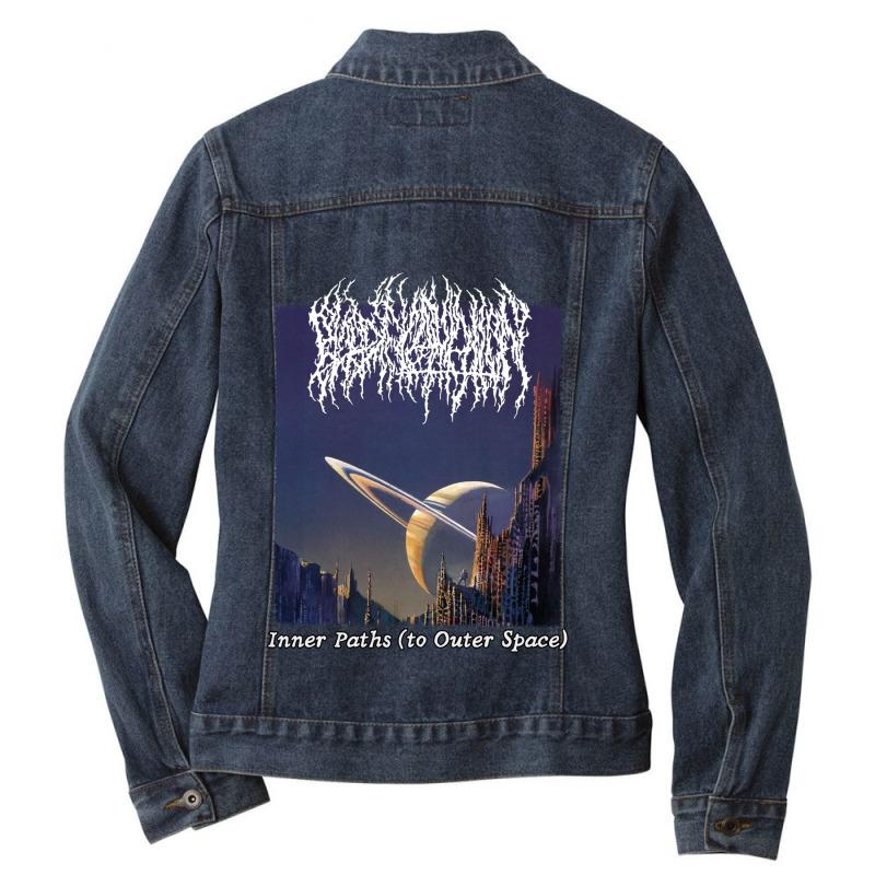 Blood Incantation - Inner Paths To Outer Space - Death Metal Classic Ladies Denim Jacket by cm-arts | Artistshot