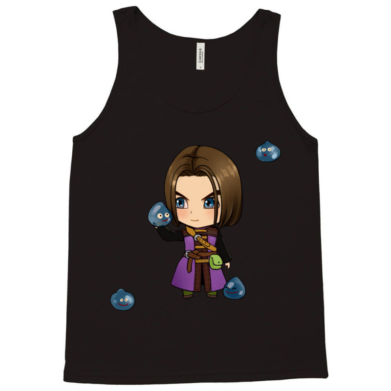 Luminary Hero Dragon Quest Xi Tank Top by cm-arts | Artistshot