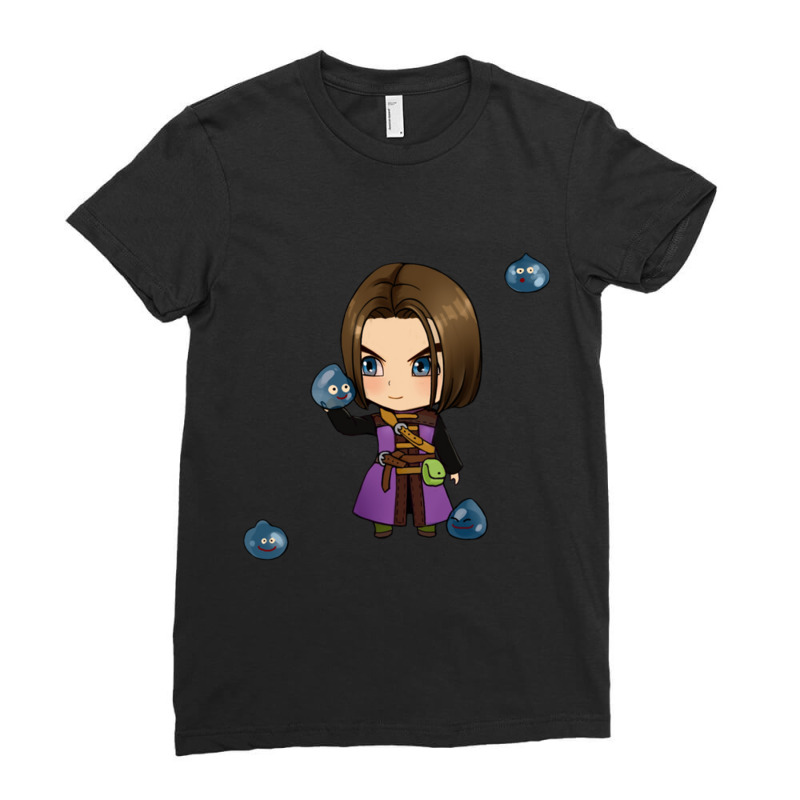 Luminary Hero Dragon Quest Xi Ladies Fitted T-Shirt by cm-arts | Artistshot