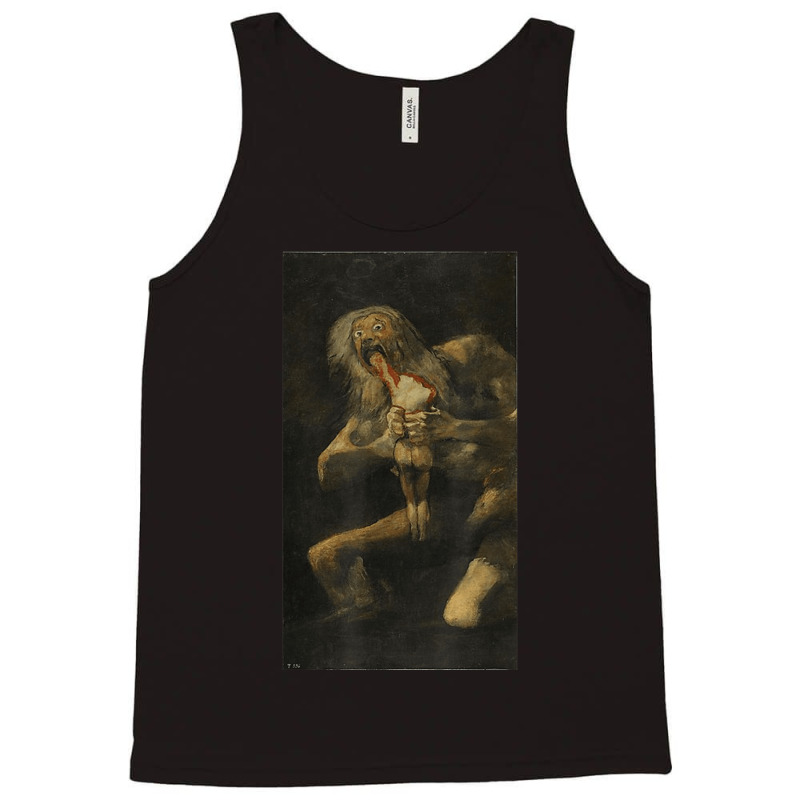 Francisco Goya Saturn Devouring His Son Tank Top by WillettaIngber | Artistshot