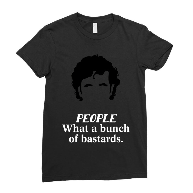 It Crowd - People What A Bunch Of Bastards Ladies Fitted T-Shirt by cm-arts | Artistshot