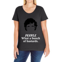 It Crowd - People What A Bunch Of Bastards Ladies Curvy T-shirt | Artistshot