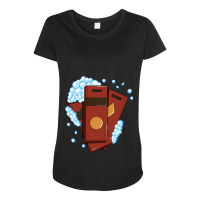 Spirited Away Bath Tokens Maternity Scoop Neck T-shirt | Artistshot