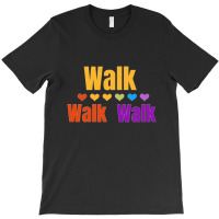 Heart Walk Indoor Walking Outdoor Walk At Home Pounds Off Tank Top T-shirt | Artistshot