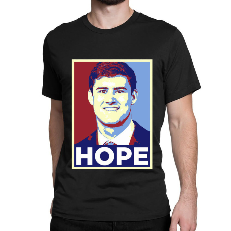 Daniel Jones Hope New York Football Draft Pick Fan T Shirt Classic T-shirt | Artistshot