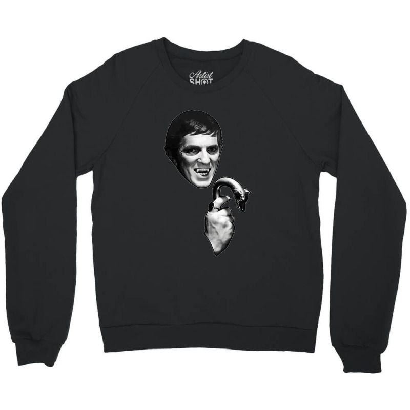 Dark Shadows Barnabas Collins Jonathan Frid Horror Halloween New T-shi Crewneck Sweatshirt by cm-arts | Artistshot