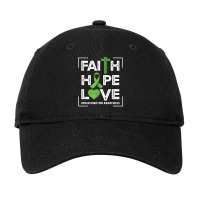 Faith Hope Love Organ Donation Awareness Adjustable Cap | Artistshot