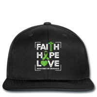 Faith Hope Love Organ Donation Awareness Printed Hat | Artistshot