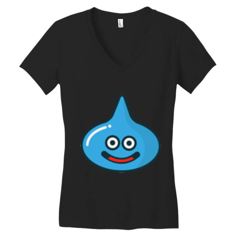 Slime - Dragon Quest Women's V-Neck T-Shirt by cm-arts | Artistshot