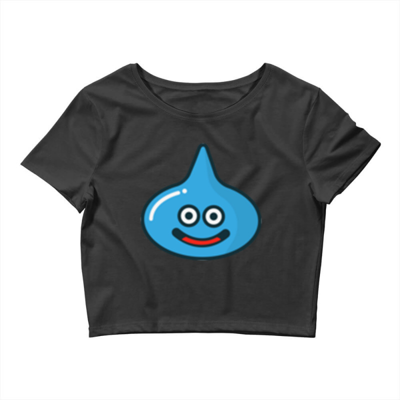 Slime - Dragon Quest Crop Top by cm-arts | Artistshot