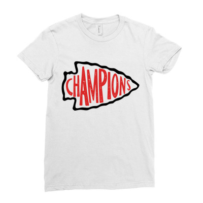 Champions Ladies Fitted T-shirt Designed By Donkey Apparel