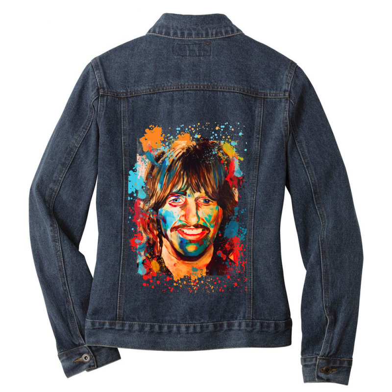 Star Ladies Denim Jacket by cm-arts | Artistshot