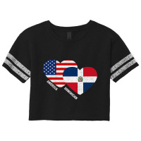 Dominican Republic Flag Shirt Half Dominican American Pride Premium T Scorecard Crop Tee | Artistshot