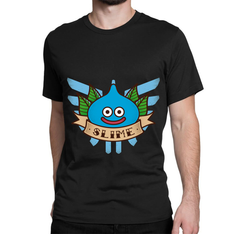 Slime Quest Traditional Tattoo Classic T-shirt by cm-arts | Artistshot