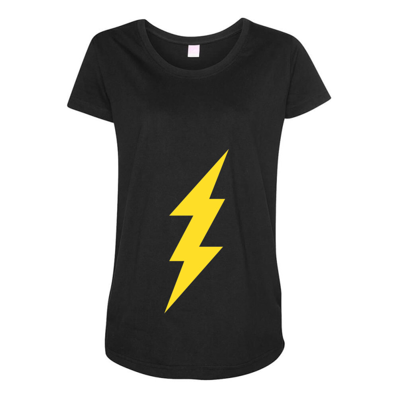 Lightning Bolt Maternity Scoop Neck T-shirt by cm-arts | Artistshot