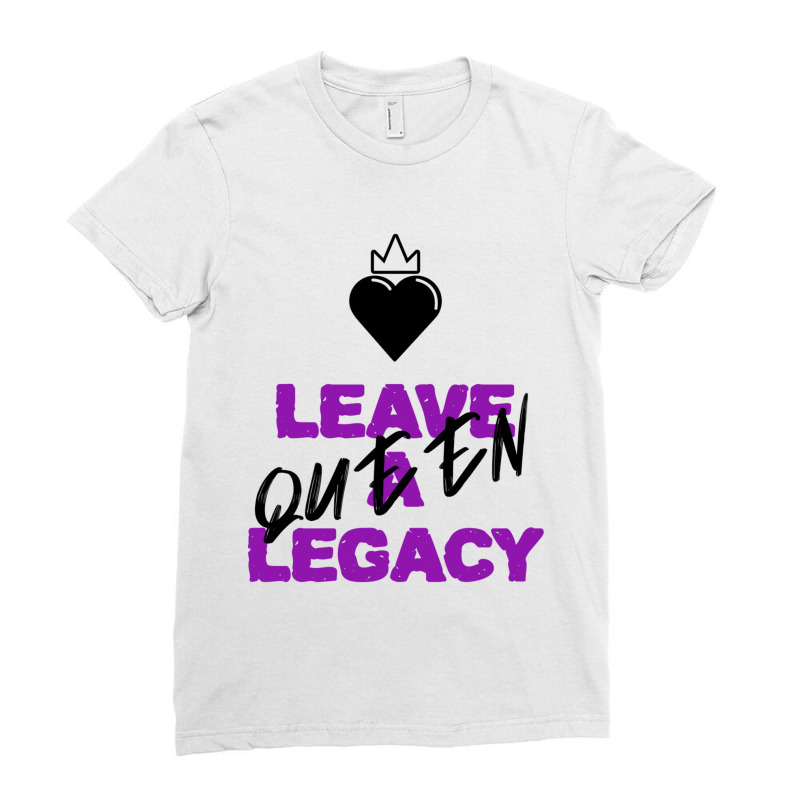 Leave A Legacy Ladies Fitted T-Shirt by cm-arts | Artistshot