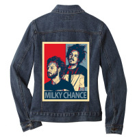 Milky Chance Classic Ladies Denim Jacket | Artistshot