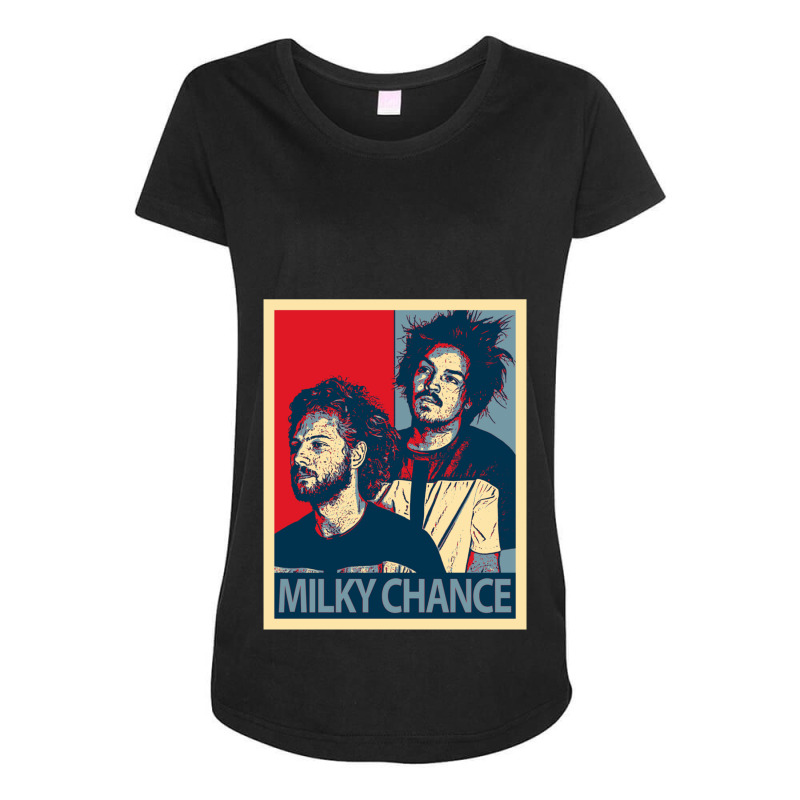 Milky Chance Classic Maternity Scoop Neck T-shirt by cm-arts | Artistshot