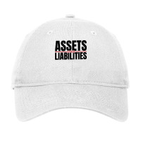 Assets Over Liabilities For Accounting And Accountant Long Sleeve T Sh Adjustable Cap | Artistshot