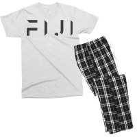 Fiji Tonal Type T Shirt Men's T-shirt Pajama Set | Artistshot