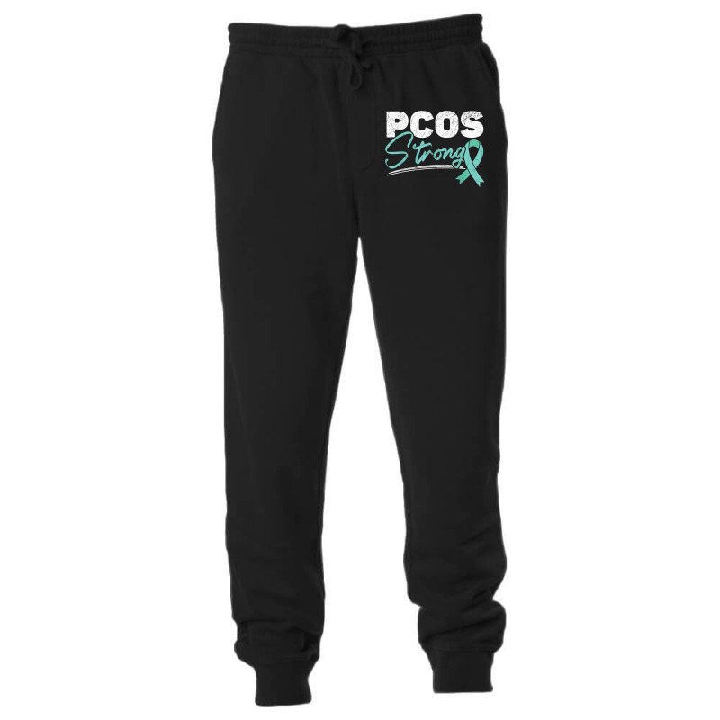 Pcos Strong Polycystic Ovary Syndrome Warrior T Shirt Unisex Jogger | Artistshot