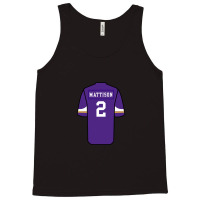 Alexander Mattison Jersey 1 Tank Top | Artistshot