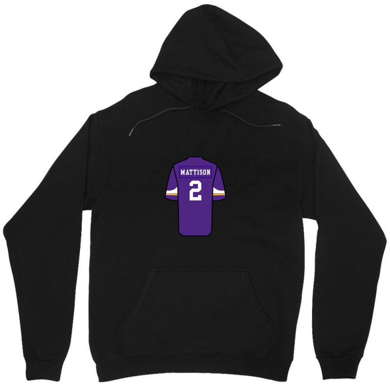 Alexander Mattison Jersey 1 Unisex Hoodie | Artistshot