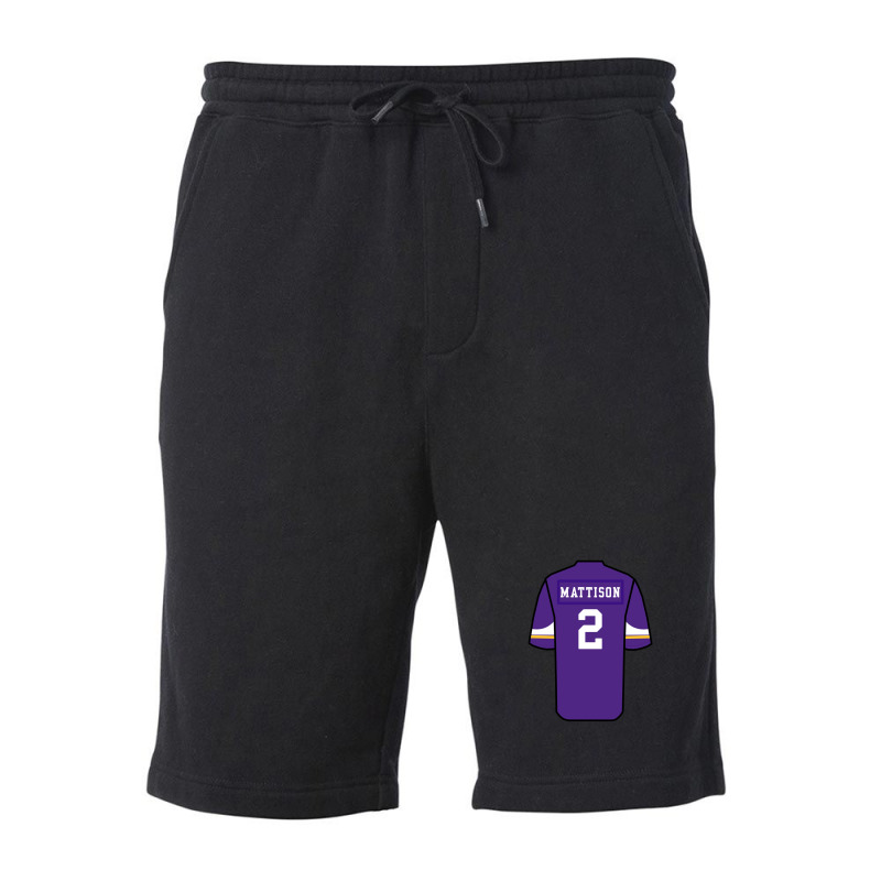 Alexander Mattison Jersey 1 Fleece Short | Artistshot