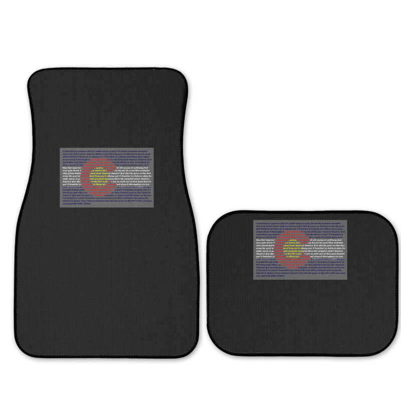 America The Beautiful Full Set Car Mats | Artistshot