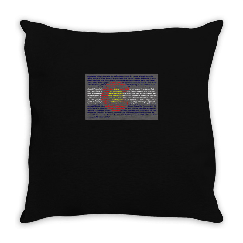 America The Beautiful Throw Pillow | Artistshot