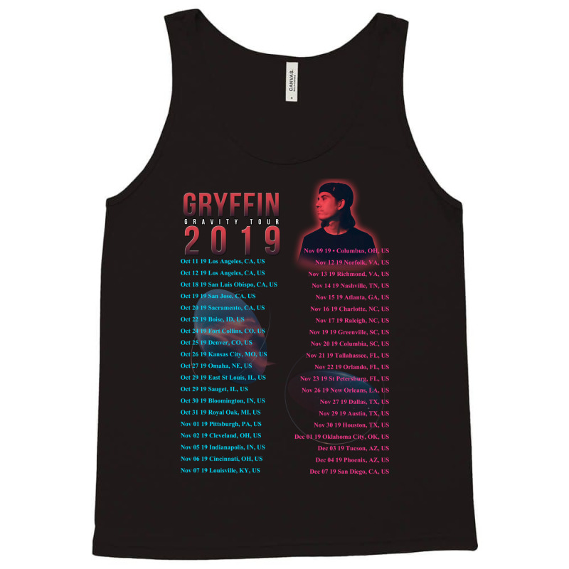 Gryffin Tour 2019 Tank Top by sefavuji880819 | Artistshot