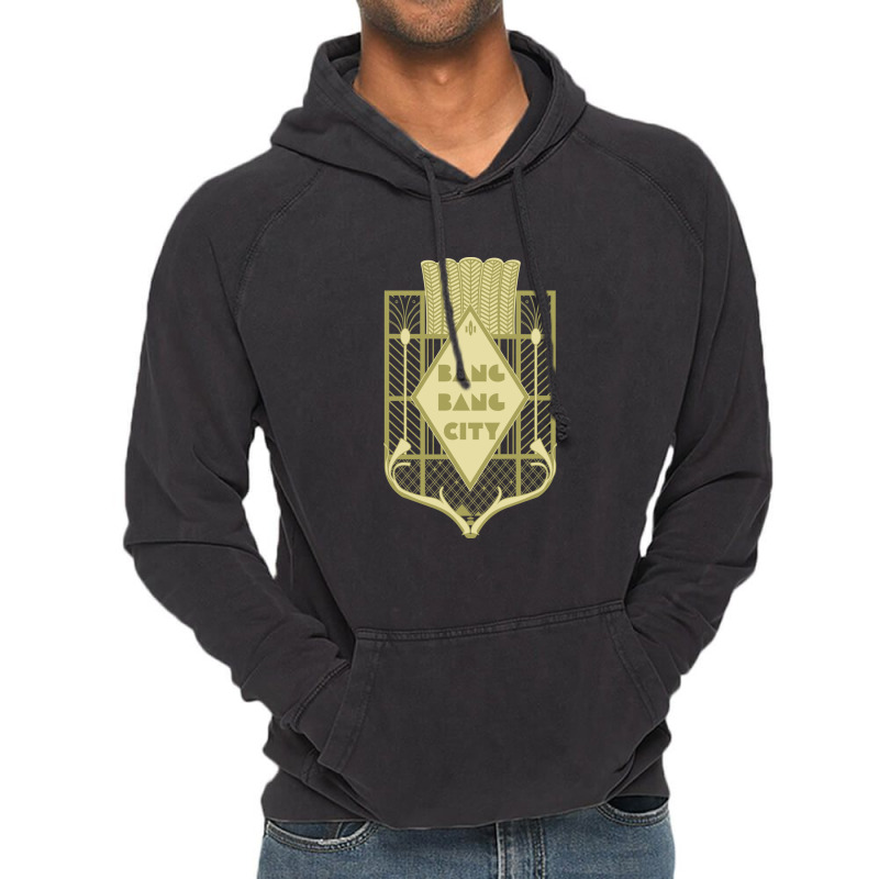 Bang Bang City Shield Of Justice 1 Vintage Hoodie | Artistshot