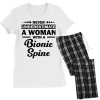 Funny Bionic Spine Surgery Recovery Gift Back Spinal Fusion Women's Pajamas Set | Artistshot