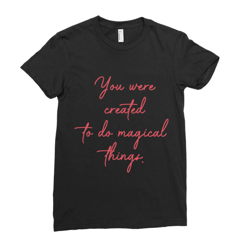 Magical Vibes - Alanis Morissette Ladies Fitted T-Shirt by cm-arts | Artistshot