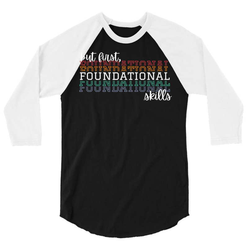 But First Foundational Skills Phonemic Awareness Premium T Shirt 3/4 Sleeve Shirt | Artistshot