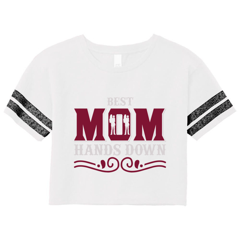 Best Mom Hands Down Scorecard Crop Tee by MOSESWOODS | Artistshot