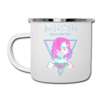 Antisocial Vaporwave Anime Girl Japanese Indie Alt Aesthetic Camper Cup | Artistshot