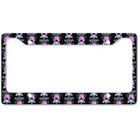 Antisocial Vaporwave Anime Girl Japanese Indie Alt Aesthetic License Plate Frame | Artistshot