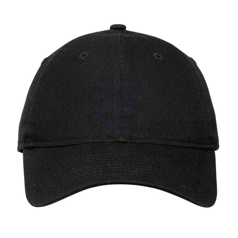 That Would Be An Ecumenical Matter Premium Adjustable Cap by cm-arts | Artistshot