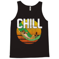 Funny Lion And King Timon Chill Leaf Hammock Vintage Tank Top | Artistshot