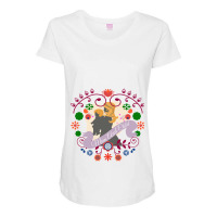 Mom And Child  T Shirts Fitted Maternity Scoop Neck T-shirt | Artistshot