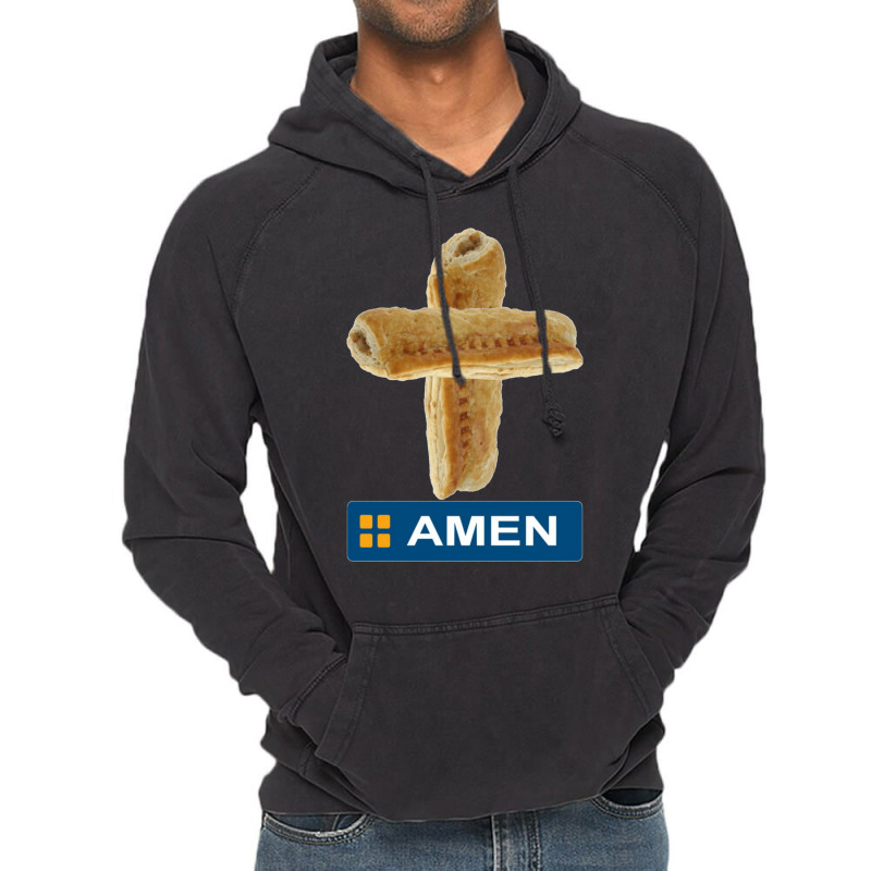 Amen Greggs Style Sausage Rolls Vintage Hoodie by cm-arts | Artistshot