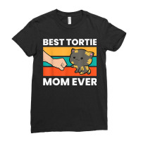 Tortoiseshell Cat Mom Best Tortie Mom Ever Ladies Fitted T-shirt | Artistshot