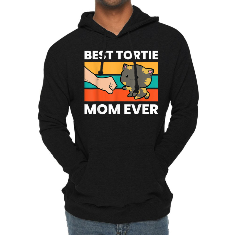 Tortoiseshell Cat Mom Best Tortie Mom Ever Lightweight Hoodie by DevynGiorgio | Artistshot