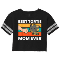 Tortoiseshell Cat Mom Best Tortie Mom Ever Scorecard Crop Tee | Artistshot