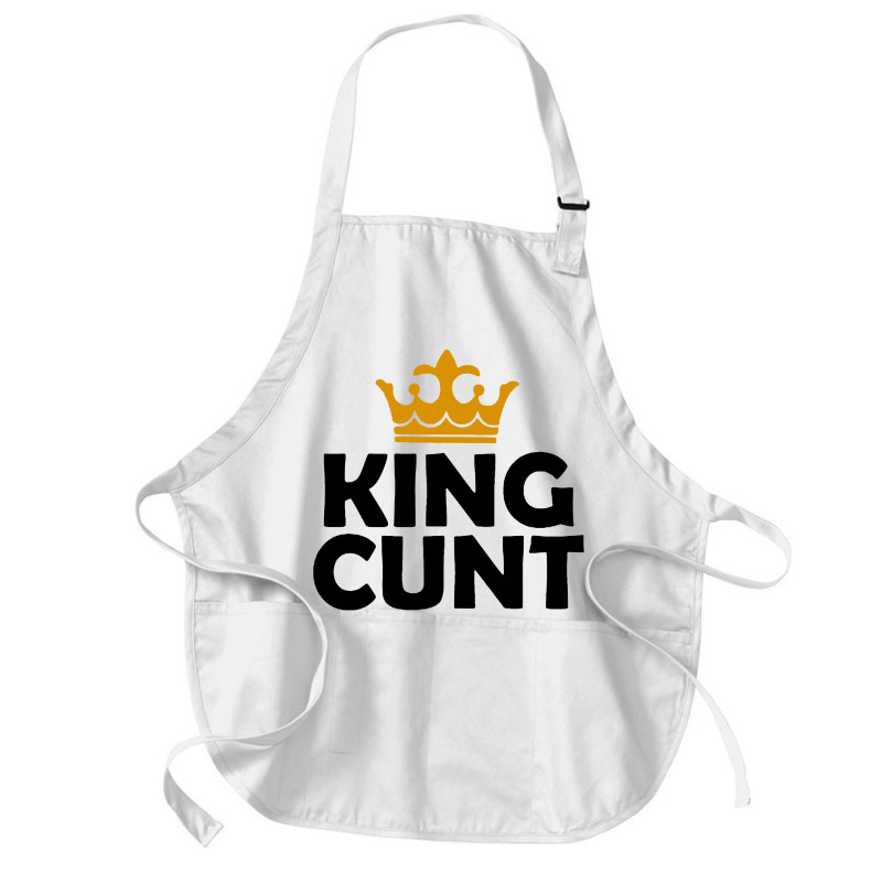 King Cunt Medium-length Apron | Artistshot