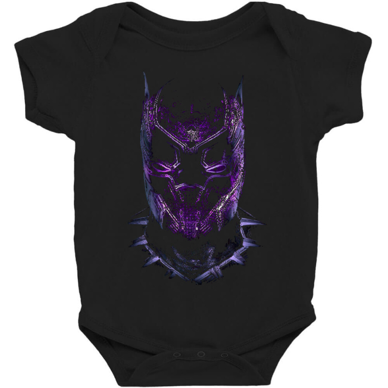 Black Panther Neon Style Baby Bodysuit by cm-arts | Artistshot