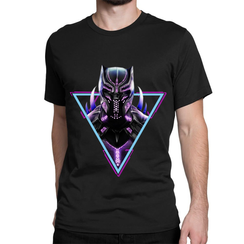 Black Panther Retro Classic T-shirt by cm-arts | Artistshot